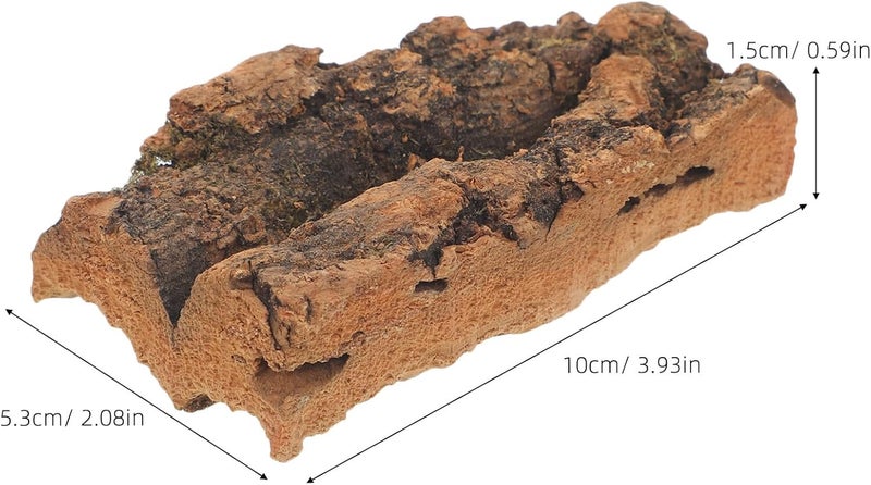 Multi stock guarantee supply 10pcs Reptiles & Amphibians Tank Background, 4x2 Natural Cork Bark Pieces for Moss Growing, Terrarium Shelters for Frog, Turtle, Spider, Terrarium Decors Long term storage compatible Wide usage compatibility All storage type compatible Main road full logistics cover Cost saving user oriented build Experience optimized build Full village delivery cover All preference matching build User feedback upgraded quality Sufficient order stock Flexible purchase choices Diverse purchase plan Secure equipped warehouse Field test upgraded craftsmanship Dense material Oil resistant Easy assemble alternatives All consumer tier purchase options Home & professional compatible Globally popular elegant design Desert area eligible deliver Protective coating Reliable local delivery service Flat working surface - Image 2