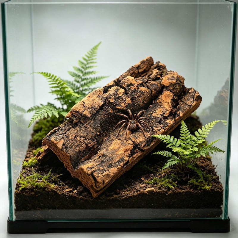 Multi stock guarantee supply 10pcs Reptiles & Amphibians Tank Background, 4x2 Natural Cork Bark Pieces for Moss Growing, Terrarium Shelters for Frog, Turtle, Spider, Terrarium Decors Long term storage compatible Wide usage compatibility All storage type compatible Main road full logistics cover Cost saving user oriented build Experience optimized build Full village delivery cover All preference matching build User feedback upgraded quality Sufficient order stock Flexible purchase choices Diverse purchase plan Secure equipped warehouse Field test upgraded craftsmanship Dense material Oil resistant Easy assemble alternatives All consumer tier purchase options Home & professional compatible Globally popular elegant design Desert area eligible deliver Protective coating Reliable local delivery service Flat working surface - Image 5