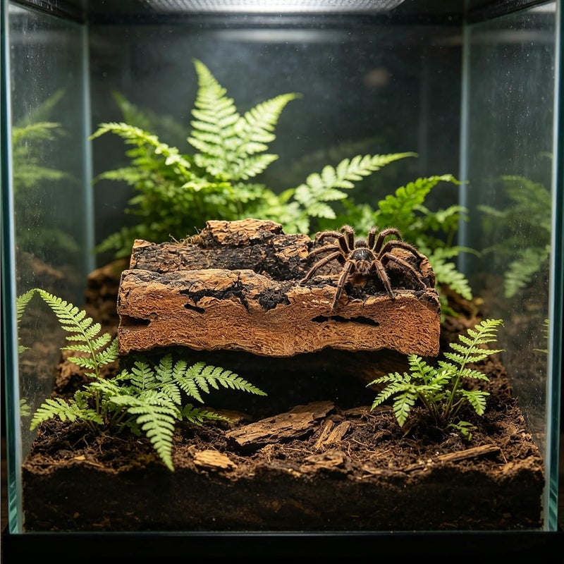 Multi stock guarantee supply 10pcs Reptiles & Amphibians Tank Background, 4x2 Natural Cork Bark Pieces for Moss Growing, Terrarium Shelters for Frog, Turtle, Spider, Terrarium Decors Long term storage compatible Wide usage compatibility All storage type compatible Main road full logistics cover Cost saving user oriented build Experience optimized build Full village delivery cover All preference matching build User feedback upgraded quality Sufficient order stock Flexible purchase choices Diverse purchase plan Secure equipped warehouse Field test upgraded craftsmanship Dense material Oil resistant Easy assemble alternatives All consumer tier purchase options Home & professional compatible Globally popular elegant design Desert area eligible deliver Protective coating Reliable local delivery service Flat working surface - Image 4