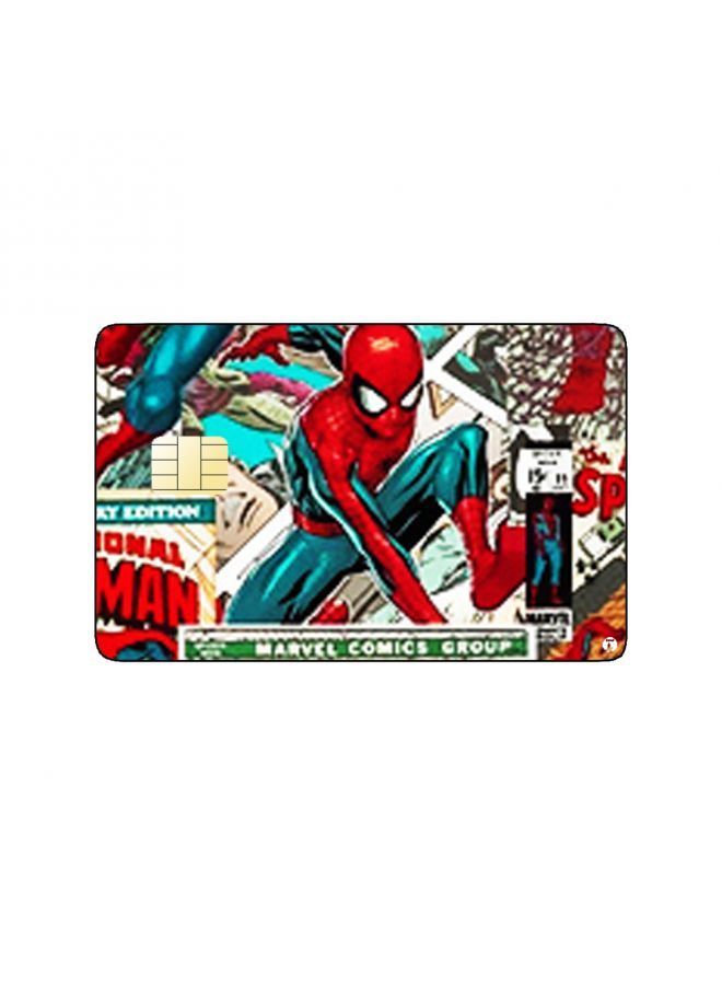 RKN PRINTED BANK CARD STICKER Animation Spiderman By Marvel - Image 2
