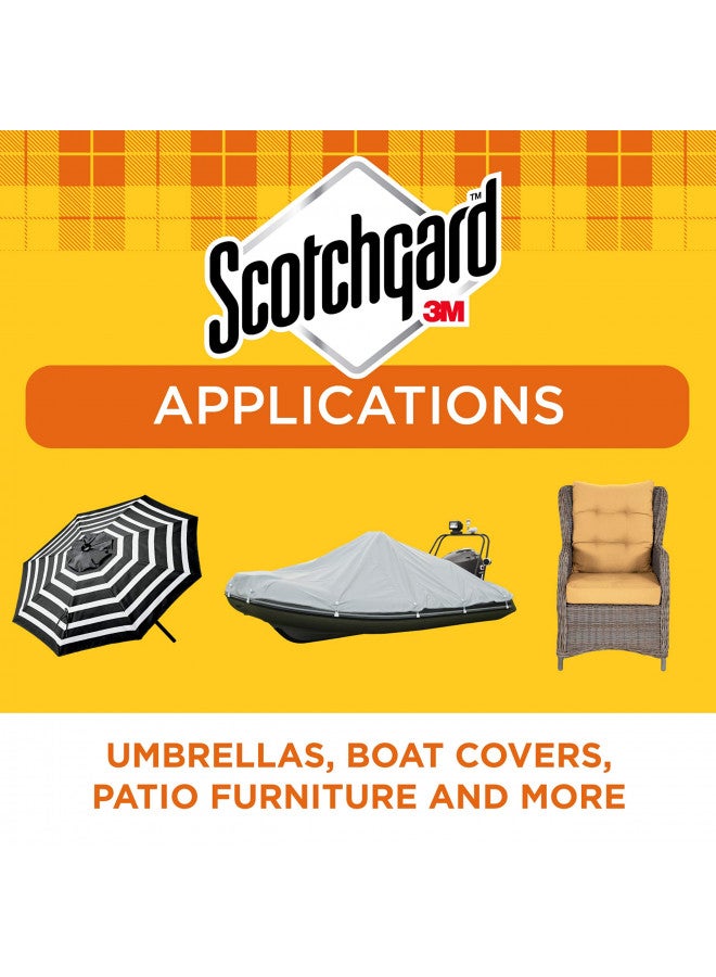 Scotchgard بخاخ قماش سكوتشغارد للحماية من الماء والشمس في الهواء الطلق، بخاخ مقاوم للماء لمعدات الهواء الطلق وأثاث الفناء في الربيع والصيف، بخاخ قماش للأغراض الخارجية، 10.5 أونصة، 4 عبوات - Image 5