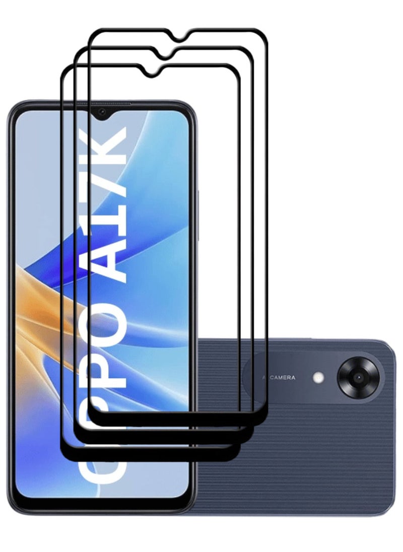 أكاليكس 3 قطع، حماية شاشة،  لهاتف اوبوA17k، جودة ممتازة. - Image 1