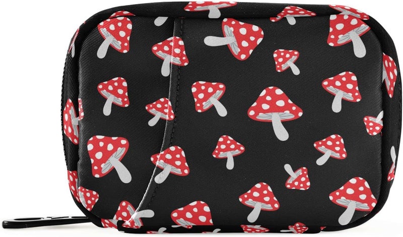 Cute Mushroom Pill Case for Kids