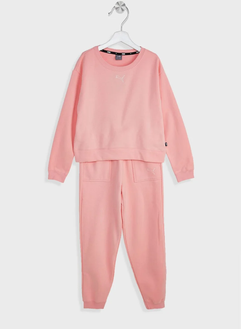 PUMA Kids Loungewear Suit Fl