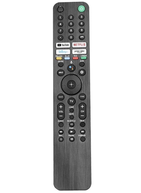 RMF-TX520U / MG3-TX520U Voice Remote Control for Sony Smart TVs – Compatible Replacement for 2019-2023 XBR/KD/XR Series (X80J, X85J, X90J, A80J, X80CJ) with YouTube, Netflix & Prime Video Buttons, Smart TV Remote with Voice Assistant Support