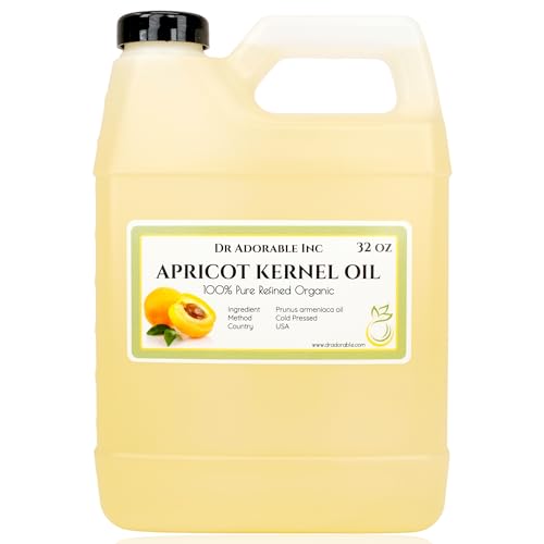 Dr. Adorable Dr Adorable 32 Oz Apricot Kernel Oil 100 Pure Natural Organic Cold Pressed - Image 1