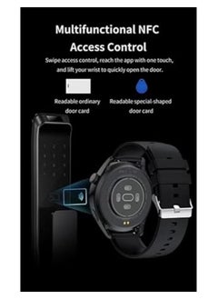 Hommtel GT5 Ultrathin Smartwatch – 1.28" Color Display, Fitness Tracking, Heart Rate Monitor, Sleep Tracker, Waterproof, Stylish & Lightweight, Smart Notifications  - Image 5