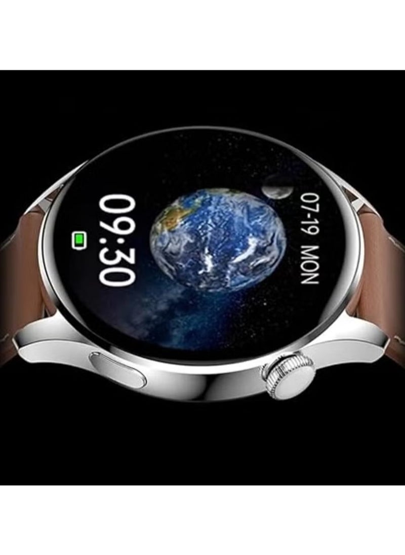 Hommtel - GT5 Ultrathin Smartwatch – 1.28" Color Display, Fitness Tracking, Heart Rate Monitor, Sleep Tracker, Waterproof, Stylish & Lightweight, Smart Notifications - Image 1