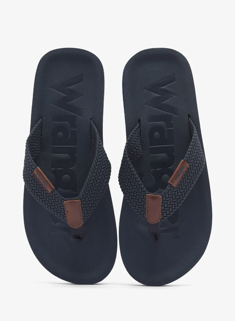 Wrangler DRESS BLUES/ BLUE DENIM Zane Low Top Flipflops for Men | Best Price UAE