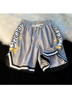 Generic Summer Training Basketball Shorts Unisex Casual Sportswear Grey  - Image 1