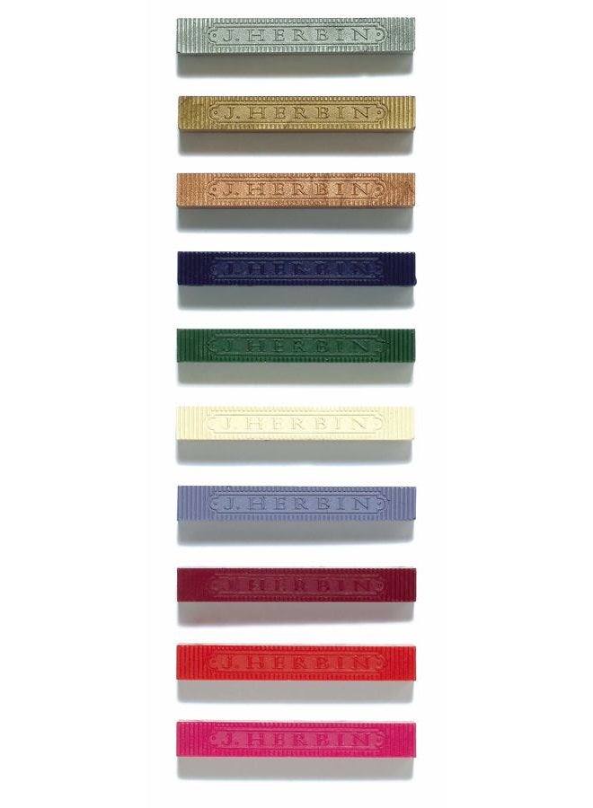 HERBIN 33120T - Case of 4 flexible sealing wax sticks, Red - Image 2