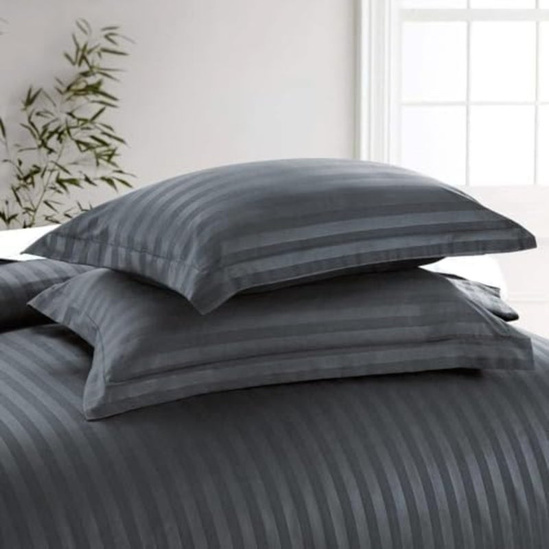 6Pcs Bed Sheet King Size Set With Duvet Cover 220x240 Microfiber Bed Sheets Bedding Set Includes 1 Fitted Sheet, 1 Quilt Cover and 4 Pillows Cases,6Pcs Duvet Cover Set- King - Image 5