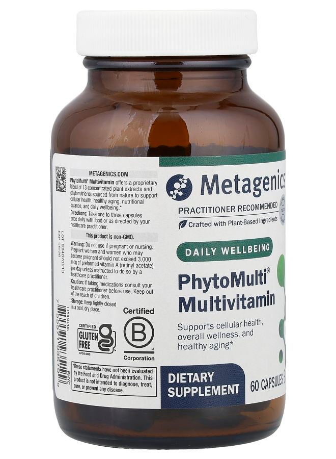 Metagenics PhytoMulti® Multivitamin 60 Capsules - Image 2