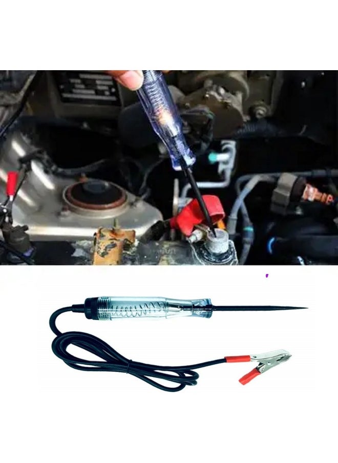 melfi Melfiâ„¢ Portable Voltage Circuit Tester Pen 6-12V-24V -Test Light Indicator with Sharp Carbon Probe for Car, Vehicle etc  - Image 5