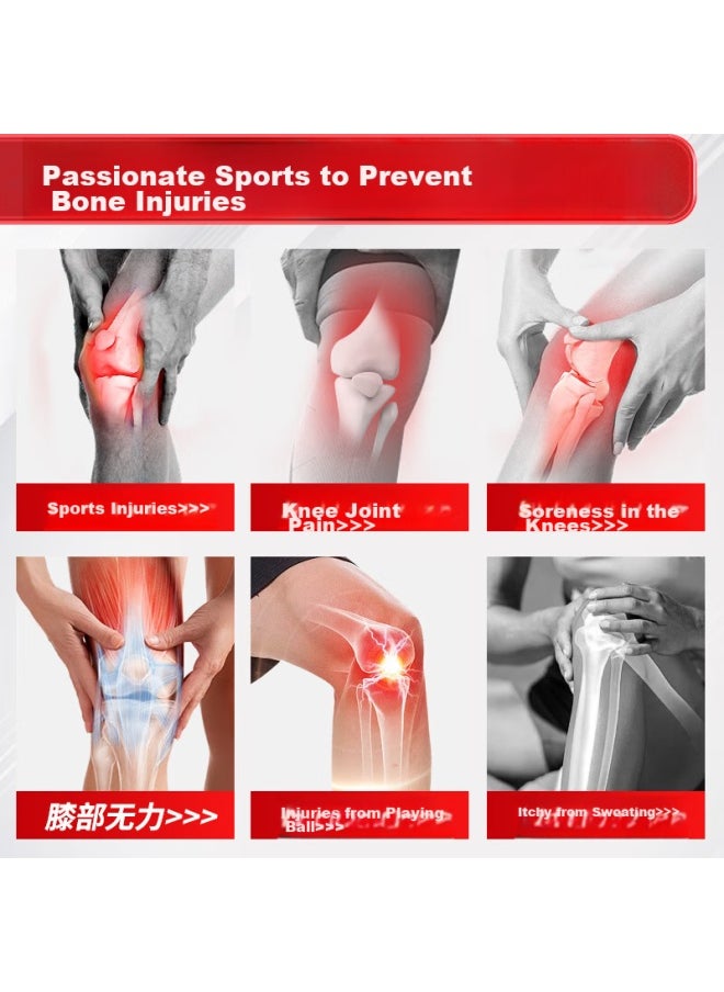 LP Lp Patellar Strap Knee Brace For Sports, Unisex, For Running, Meniscus Support, Jump Rope, Badminton, Basketball, Knee Protection, Hiking  - Image 1