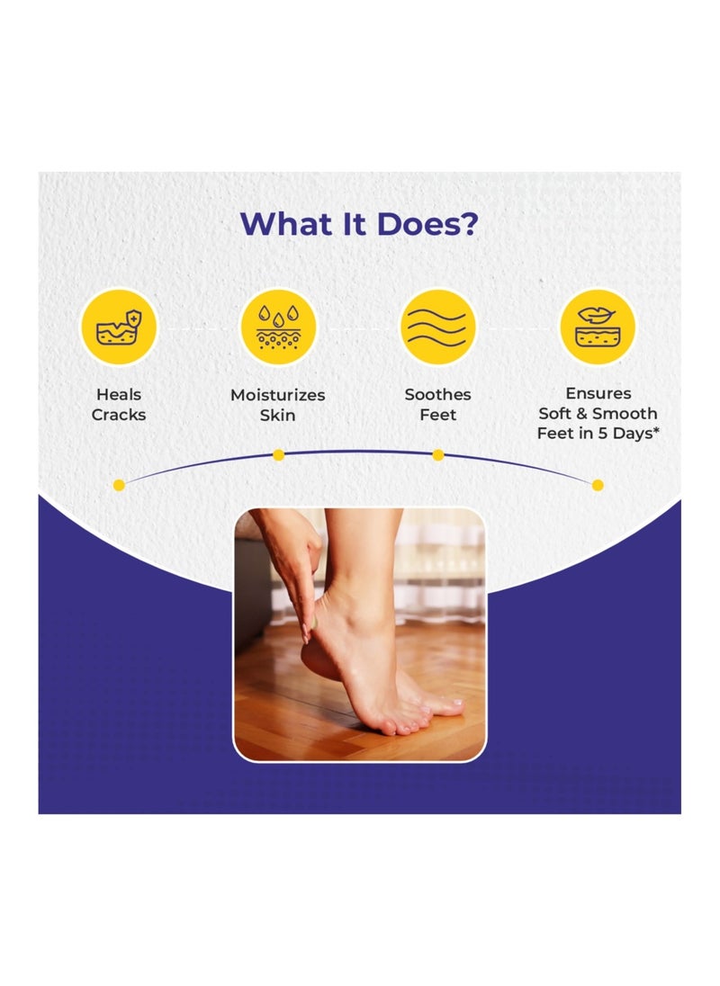 Krack Krack Heel Repair, Ayurvedic Foot care cream, 25 Gm, Pack of 2  - Image 4