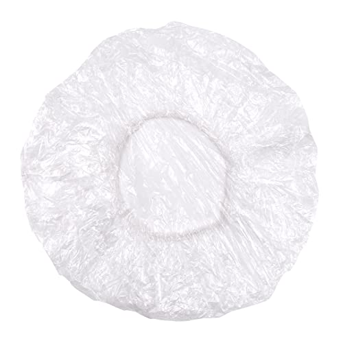 ADAMA Disposable Shower Conditioning Processing Caps, Ideal For Perms and Conditioning Treatments, Clear Caps With Elastic Trim, Standard Size For Ultimate Coverage, 30 Pack, Clear - Image 4