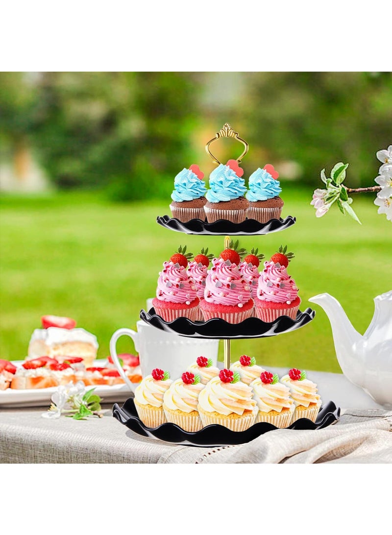 Y&D Three Layer European Style Multi Layer Removable Fruit Dessert Plate - Image 5