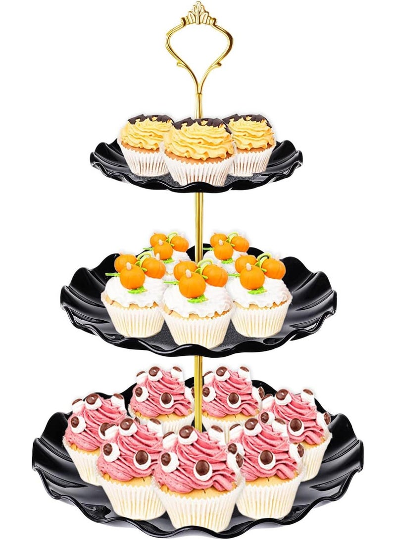 Y&D Three Layer European Style Multi Layer Removable Fruit Dessert Plate - Image 2