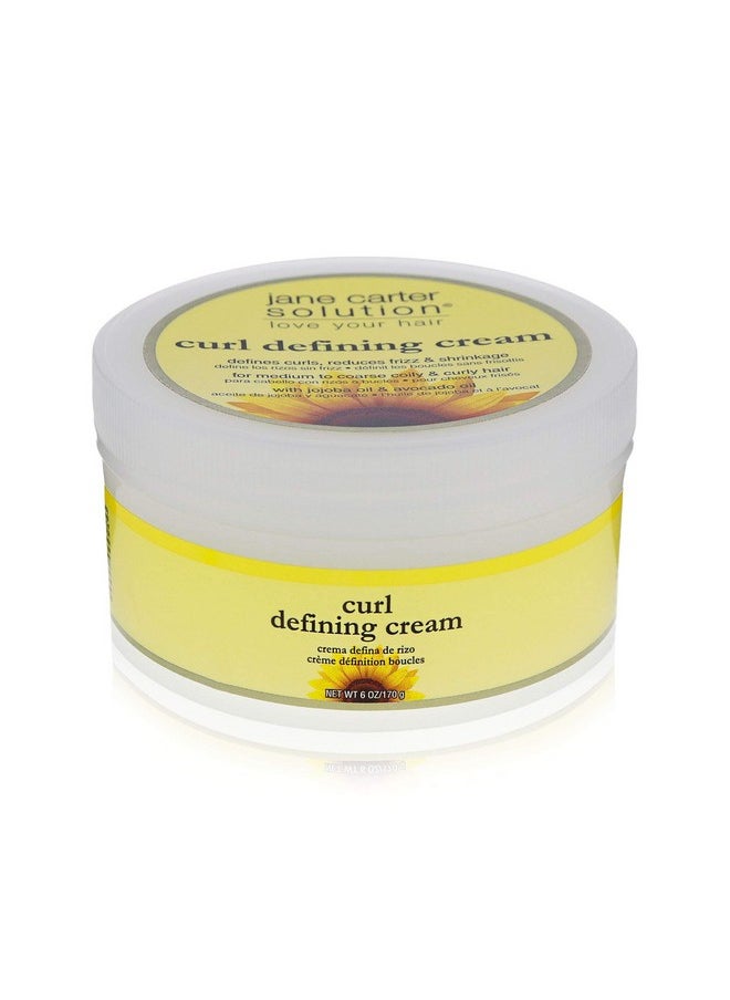 Jane Carter Solution - Curl Defining Cream (6Oz) Reduce Frizz Nourish Lightweight - Image 1