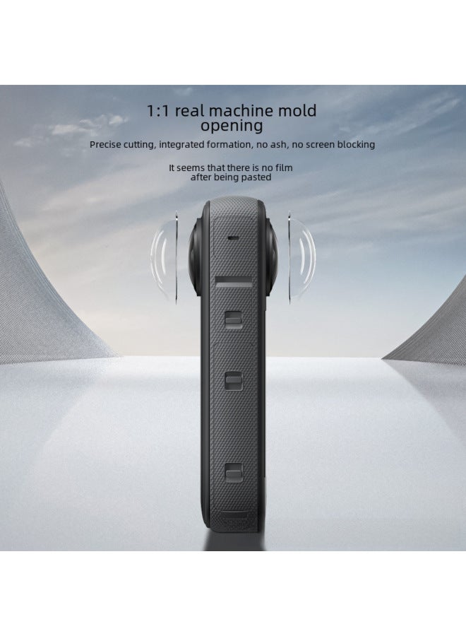 Neutral Applicable To Insta360 One X3 Adhesive Lens Protective Mirror 360 X2 Panoramic Sports Camera Protective Cover - Image 4