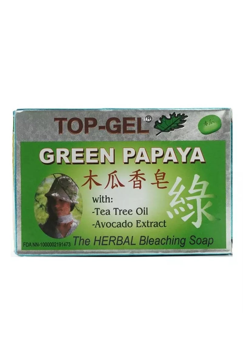 توب جيل صابون البابايا الخضراء مع زيت شجرة الشاي ومستخلص الأفوكادو - 145 جرام - Image 1