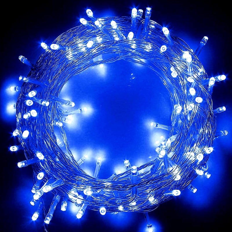 GHQ GHQ Green Blue Combo String Light For Home 15 Meter 70 LEDs Each Office Bedroom Restaurants Diwali Festival Decoration Small Size Series Fairy Bulbs WaterProof Copper Wire 1Year Warranty IndianA  - Image 2