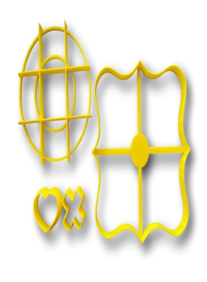 Cookie Cutz Heart Tic Tac Toe game Cookie Cutter Set - Image 1