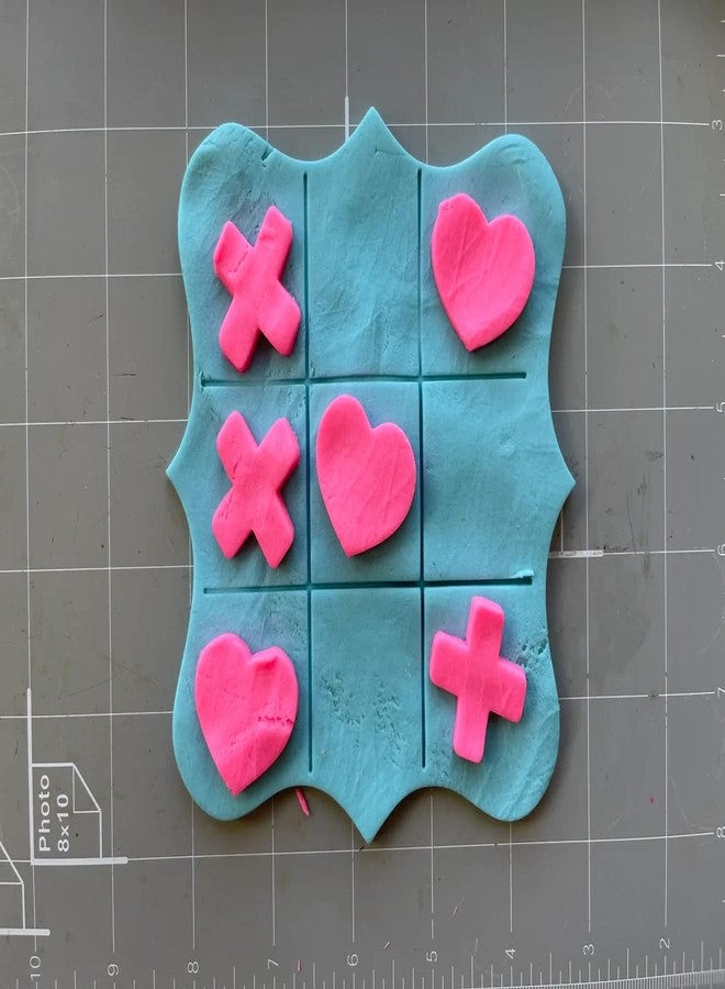 Cookie Cutz Heart Tic Tac Toe game Cookie Cutter Set - Image 4