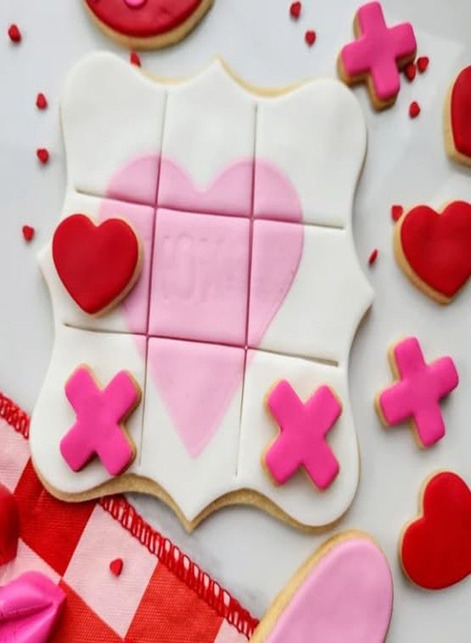 Cookie Cutz Heart Tic Tac Toe game Cookie Cutter Set - Image 3