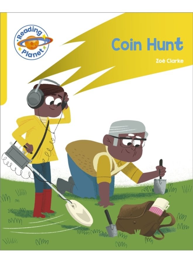 Reading Planet Rocket Phonics Target Practice Coin Hunt Yellow - Paperback