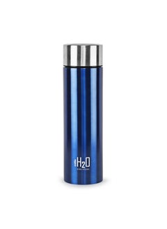 Cello H2O Stainless Steel Water Bottle 1 Litre Blue  - Image 1