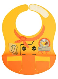 Marcus & Marcus Wide Coverage Silicone Bib - Little Chef (Lola)  - Image 1