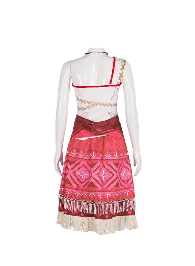Ocean Adventure 2 - Moana and Maui's Hula Princess Costume Cosplay Costume - Image 4