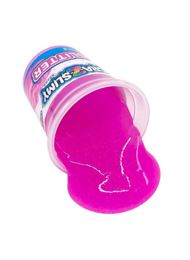 Cra-Z-Art - Crazslimy 4 Pack Glitter Slime Set Comes With 3 Colors Of Premade Glitter Slime And Glitter Addins - Image 1