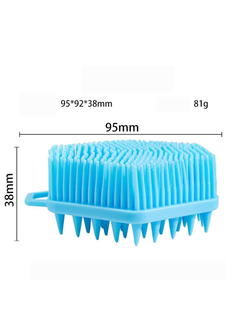 Prime by javaudan Silicone Body Scrubber & Scalp Massager 2 in 1 Exfoliating Shower Brush & Shampoo Brush for Deep Cleansing  - Image 5