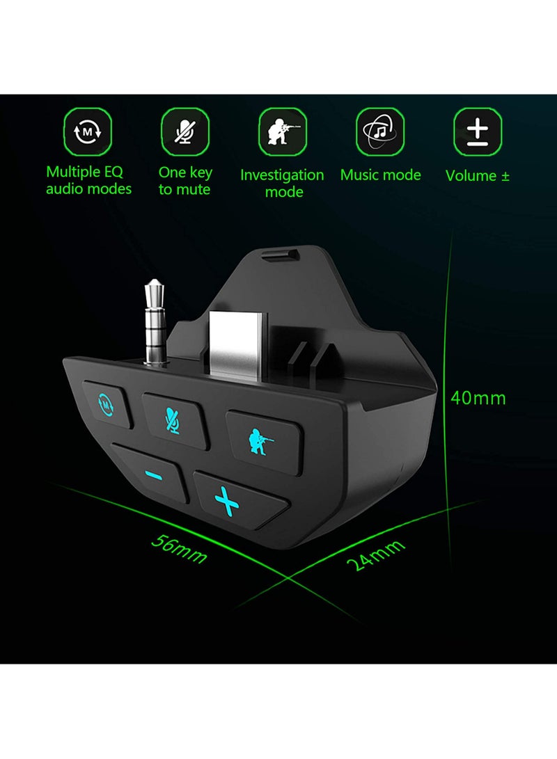 Stereo Headset Adapter Only for Microsoft Xbox One X/S Controller,Sound Enhancer with 3.5 mm Audio Jack  - Image 3