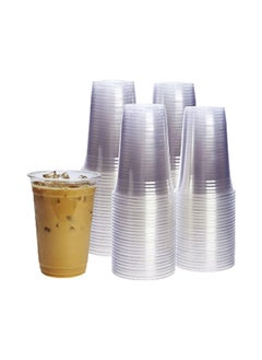 Juice Cup 20 Ounce Clear Strong Disposable Ideal For Iced Coffee Smoothies Bubble Boba Tea Milkshakes Frozen Cocktails Water Sodas Juices Snacks Dessert and More 25 Pieces - pzsku/Z3B5E658D703958532D5CZ/45/_/1661762367/72a334c3-3579-4d5c-bdb5-50dacb4226c0