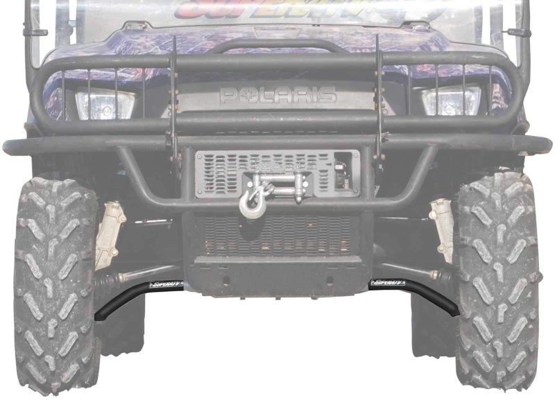 SuperATV High Clearance 2 Forward Offset AARMS for 20052008 Polaris Ranger 700 20082009 Polaris Ranger 700 Crew Fit up to 28 Tires UVResistant Powder Coat Finish