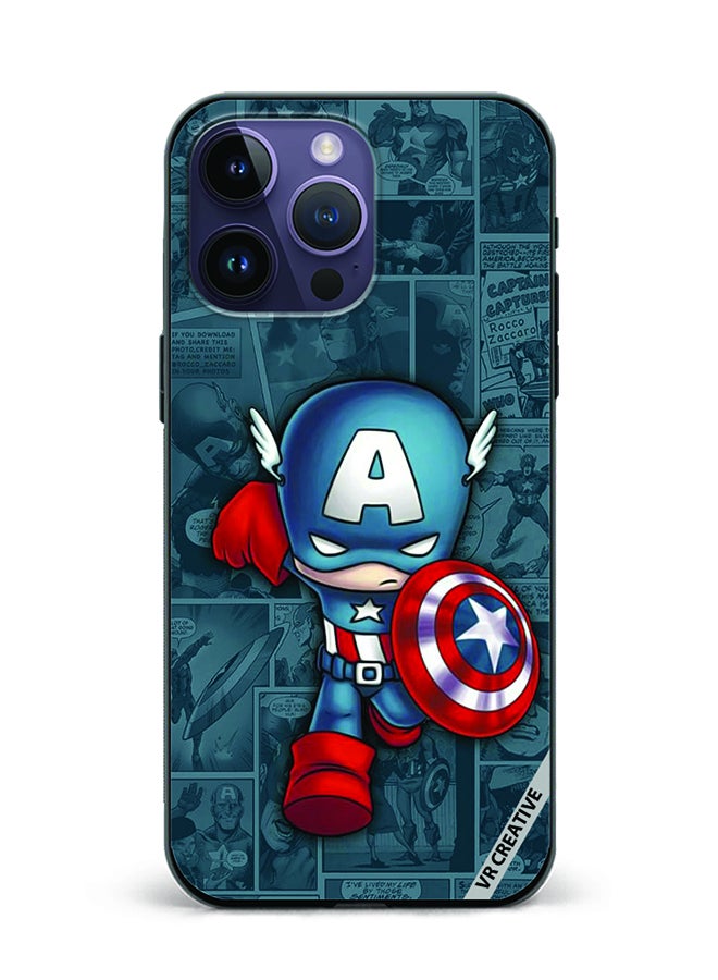 VR CREATIVE Protective Case Cover For Apple iPhone 16 Pro Avengers Design Multicolour - Image 1