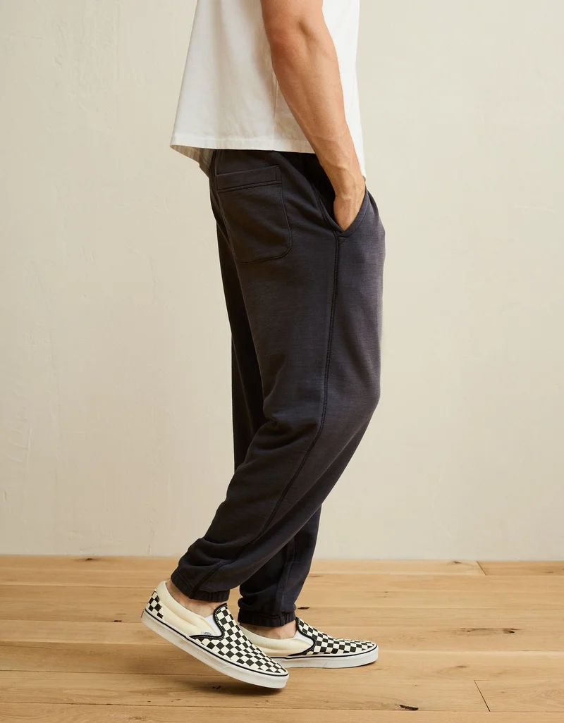 American Eagle  AE Lived-In Fleece Jogger for Men | Best Price UAE