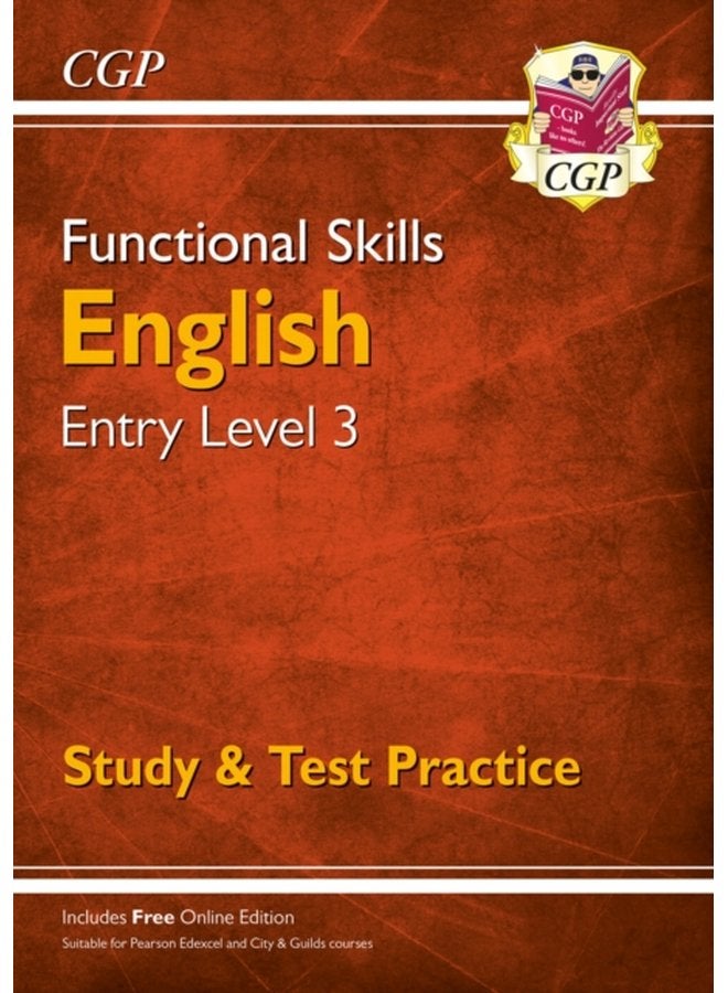 Functional Skills English Entry Level 3 Study Test Practice - Paperback