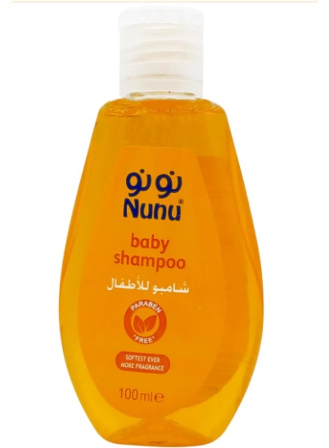 نونو شامبو نونو (Nunu) للأطفال الأصلي - تركيبة "لا دموع بعد اليوم" - خالي من البارابين - عبوة 100 مل مثالية للسفر والشنطة - Image 1