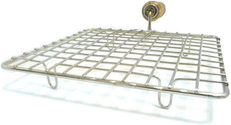 Ckitze TABAKH Stainless Steel Wire Roaster, Papad Jali, Square - Image 2