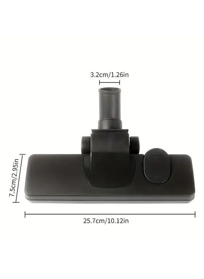 32mm Rotatable Vacuum Floor Brush Attachment Adjustable Angle For Hardwood Floors And Carpets - Image 3