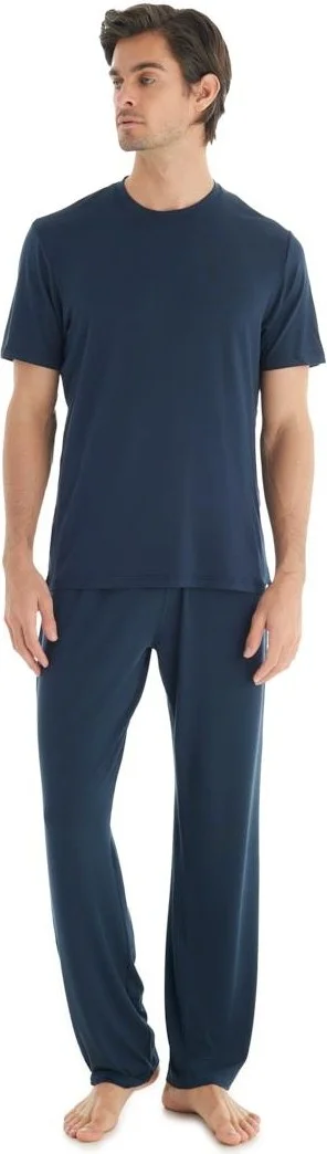 Blackspade Silver Short Sleeve Navy Blue T-Shirt C6T0N3O9