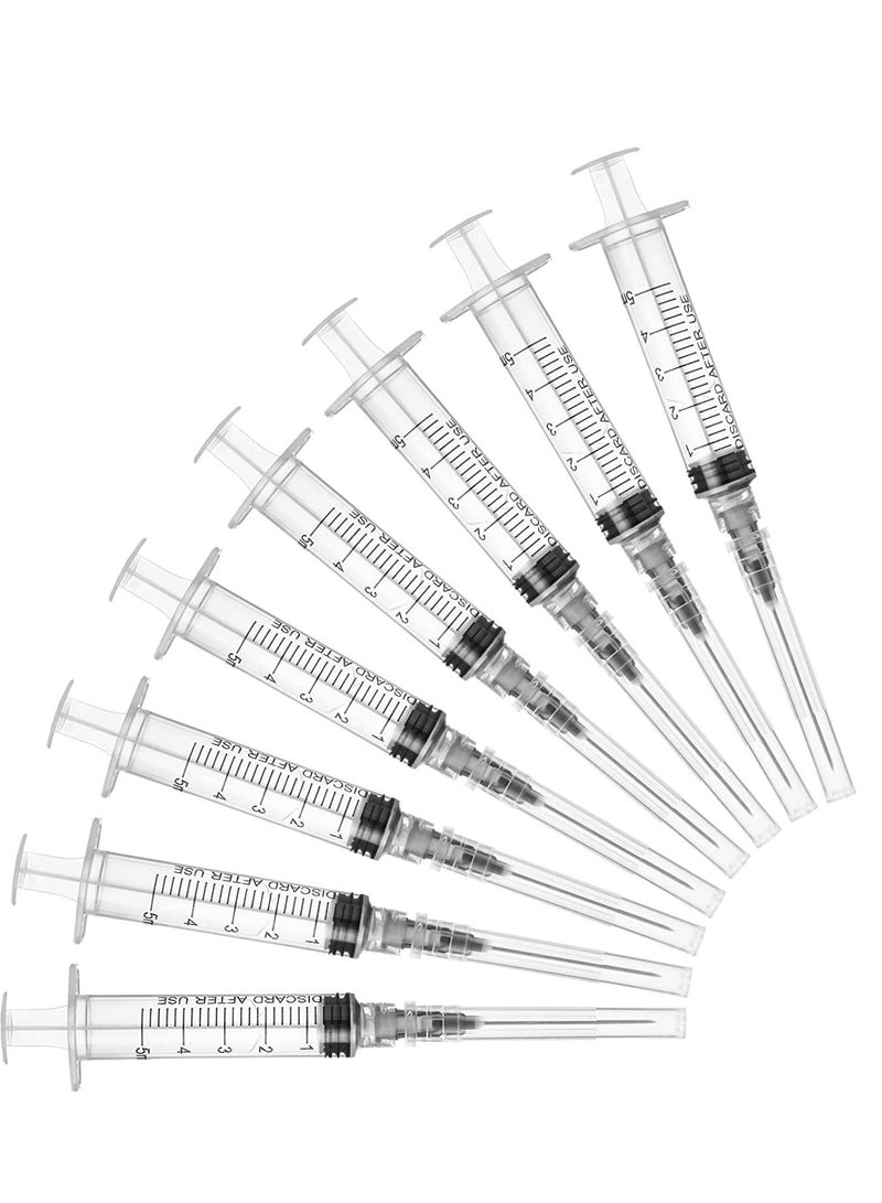 Medical Disposable Syringe  5 ml With Needle, Individually Sealed, 30 Pack - Image 2