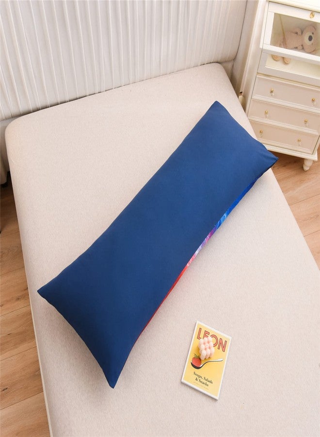 Meeting Story Game Gaming Body Pillow Cover Gamer Bedding Pillowcase with Envelope Closure for Boys Kids Adults (Red-Blue) - Image 4