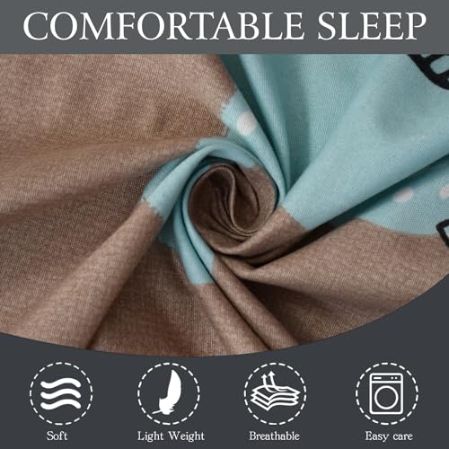FRESH FROM LOOM Wrinkle Free Glace Animal Print Cotton Bedsheet for Kids with 2 Pillow Cover| Soft Skin Friendly | Anti Fade (Double Bed King Size 90x90 Inches/Rosy/Dinosaur), 144 TC - Image 2