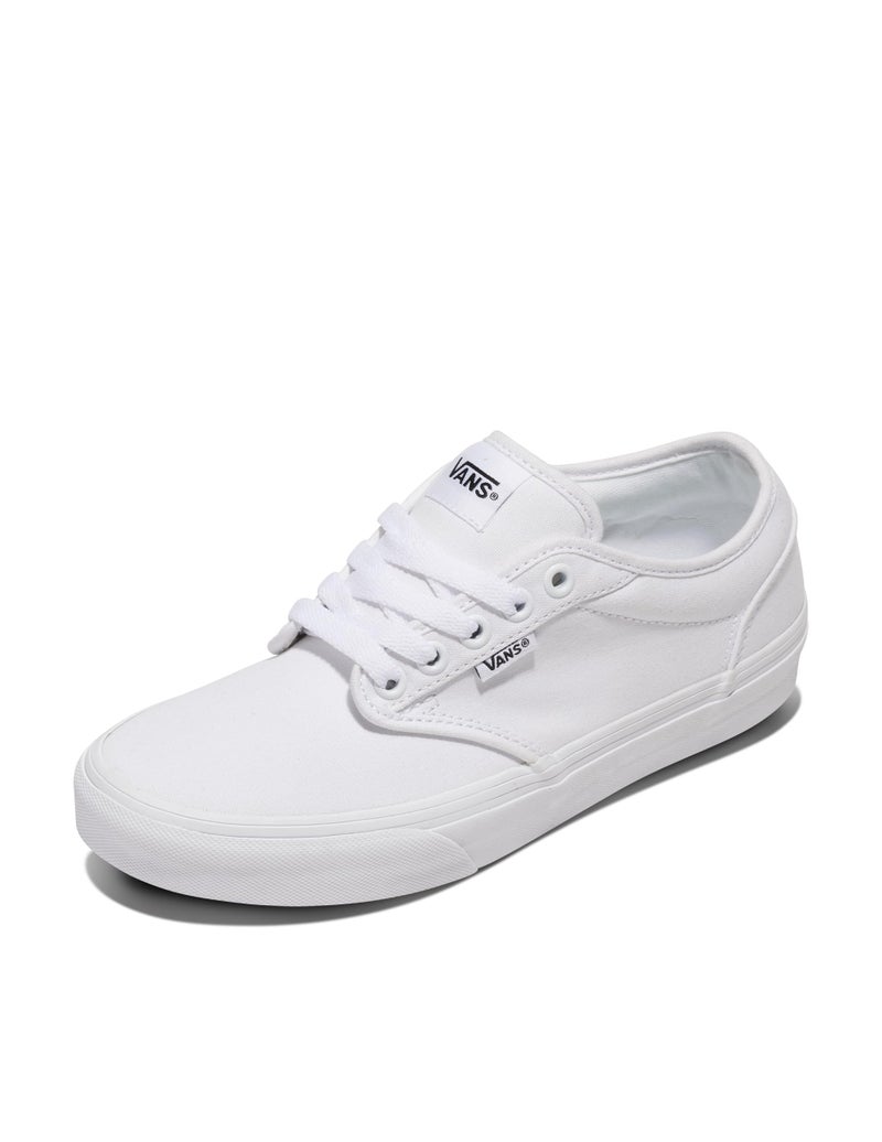 Vans Women's Atwood Shoe | Low-Top Fashion Sneakers for Work, Walking & Casual Everyday Wear, White/White, 9 - Image 4